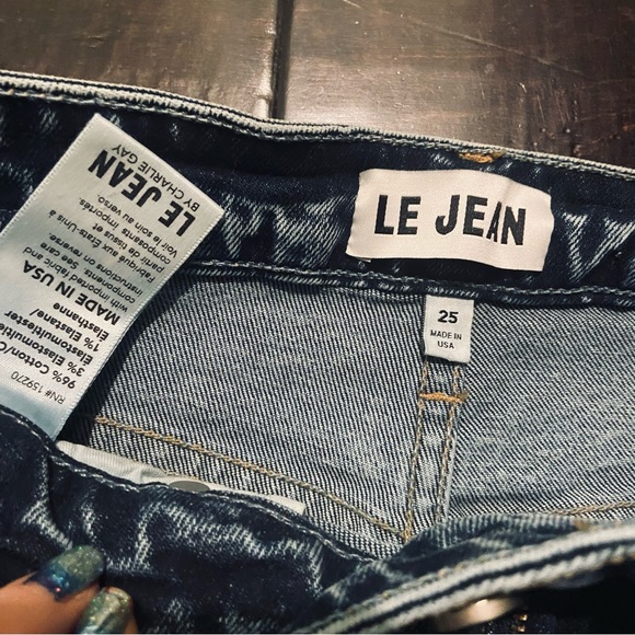 Le Jean Lara Willow Wash High-Rise Slim Jean - Picture 10 of 13